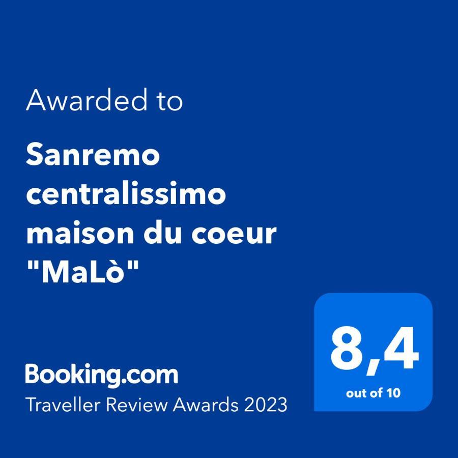 Sanremo Centralissimo Maison Du Coeur "Malo" Apartment Bagian luar foto